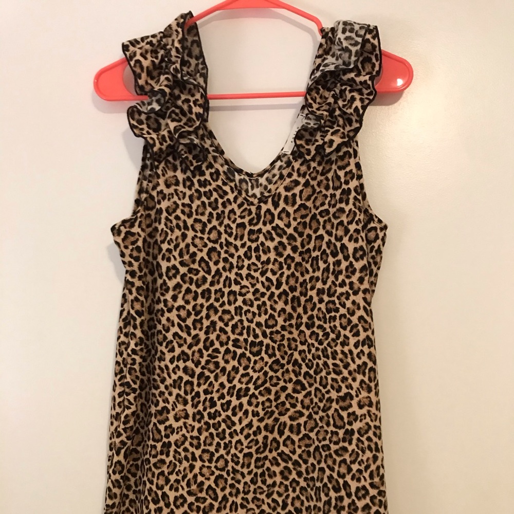 Entro Leopard Print Dress